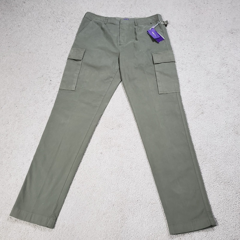 Ralph Lauren Purple Label Canvas Cargo Pants‎ Men's Green Military Utility